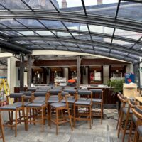 Retractable Roof for Restaurants Cold Town House Rooftop Case Study (Edinburgh) 2