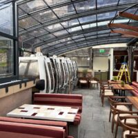 Retractable Roof for Restaurants Cold Town House Rooftop Case Study (Edinburgh) 4